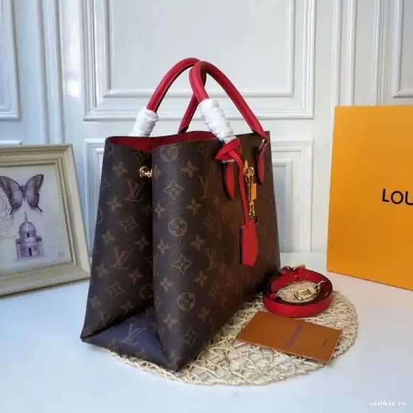 WIS FLOWER TOTE Vuitton Louis 0526